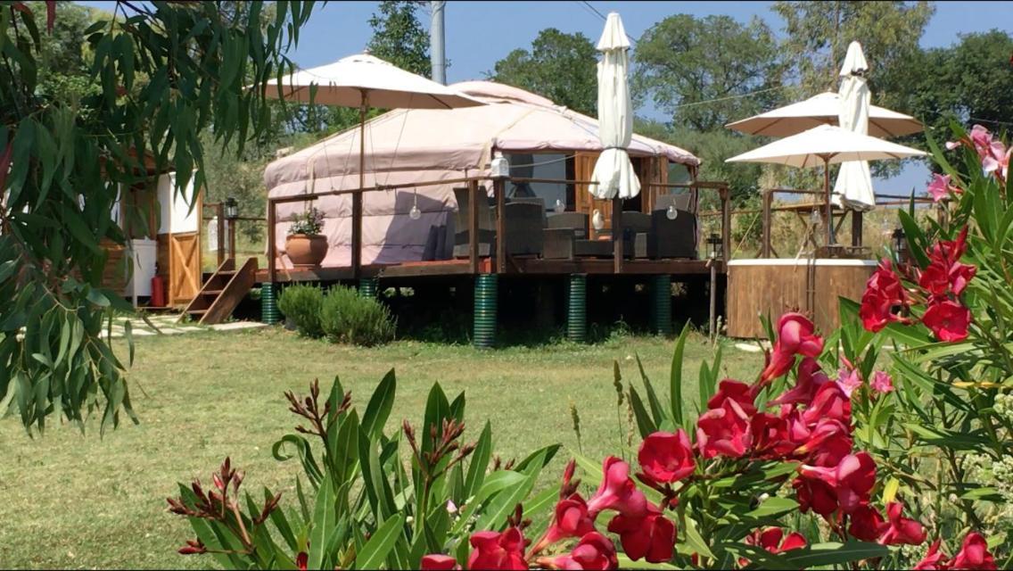 Glamping Abruzzo - The Yurt Hotel Catignano Екстериор снимка